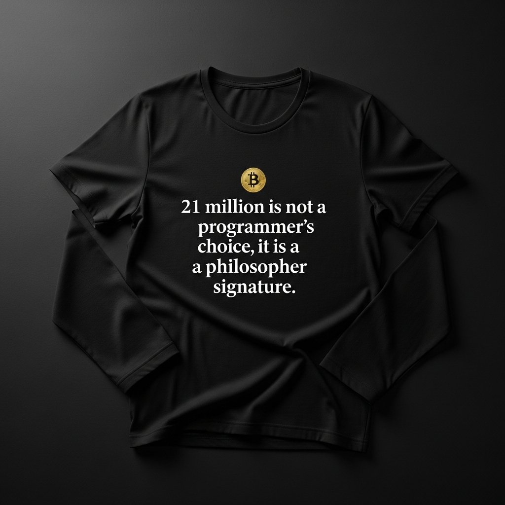 21 million is not a programmer's choice. It is a philosopher's signature.